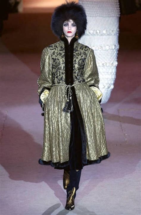 kolekcja rosyjska ysl|ysl russian runway.